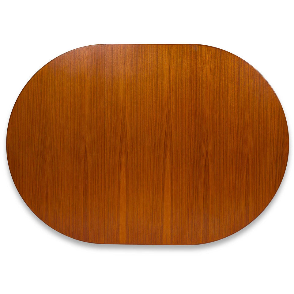 Vintage Danish Mid-Century Gunni Omann Teak Dining Table Model #55