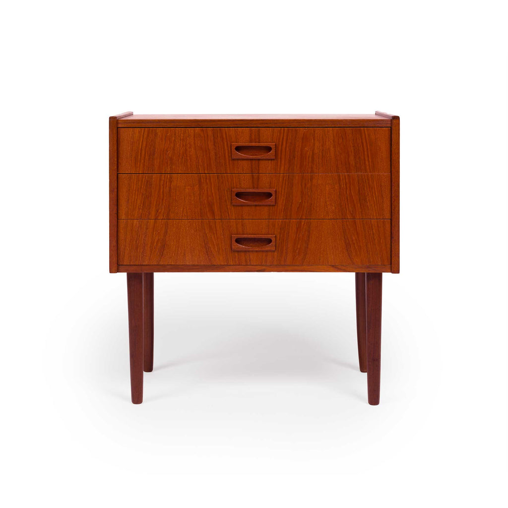 ゆ*い様 Denmark side chest TEAK vintage Mid Century Teak Tallboy Chest of Drawers, Denmark – Home