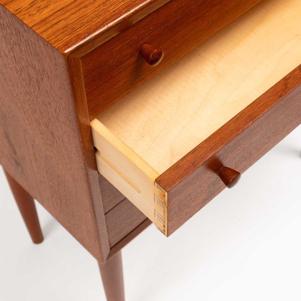Danish Mid-Century Four-Drawer Teak Chest 1960s
