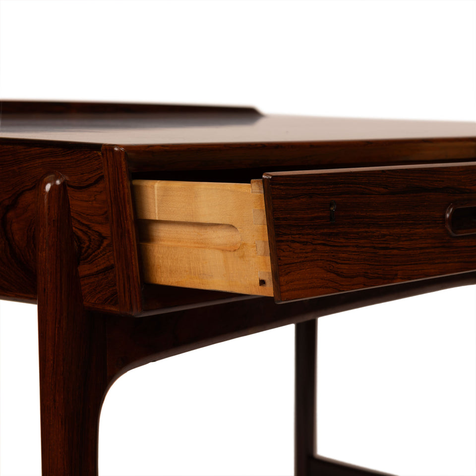 Danish Mid-Century Rosewood Writing Desk by Svend Aage Madsen for Sigurd Hansen