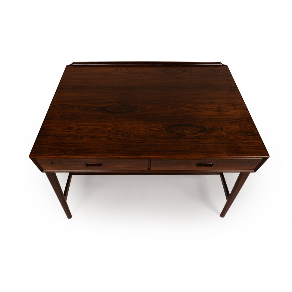 Danish Mid-Century Rosewood Writing Desk by Svend Aage Madsen for Sigurd Hansen
