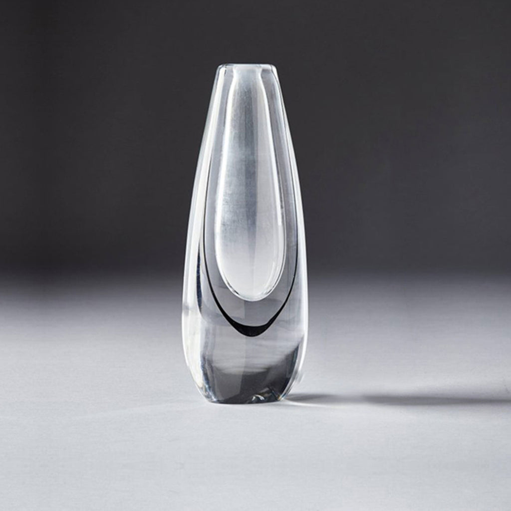 Glass Vase by Vicke Lindstrad, for Kosta Sweden 1950's – MCM-SF