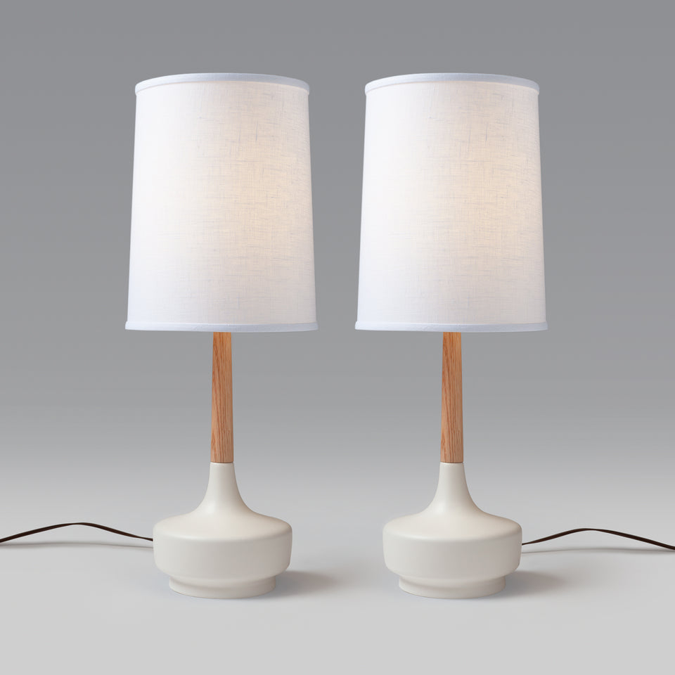 Pair of Mid-Century Table Lamp "Brooke - Palm Springs"