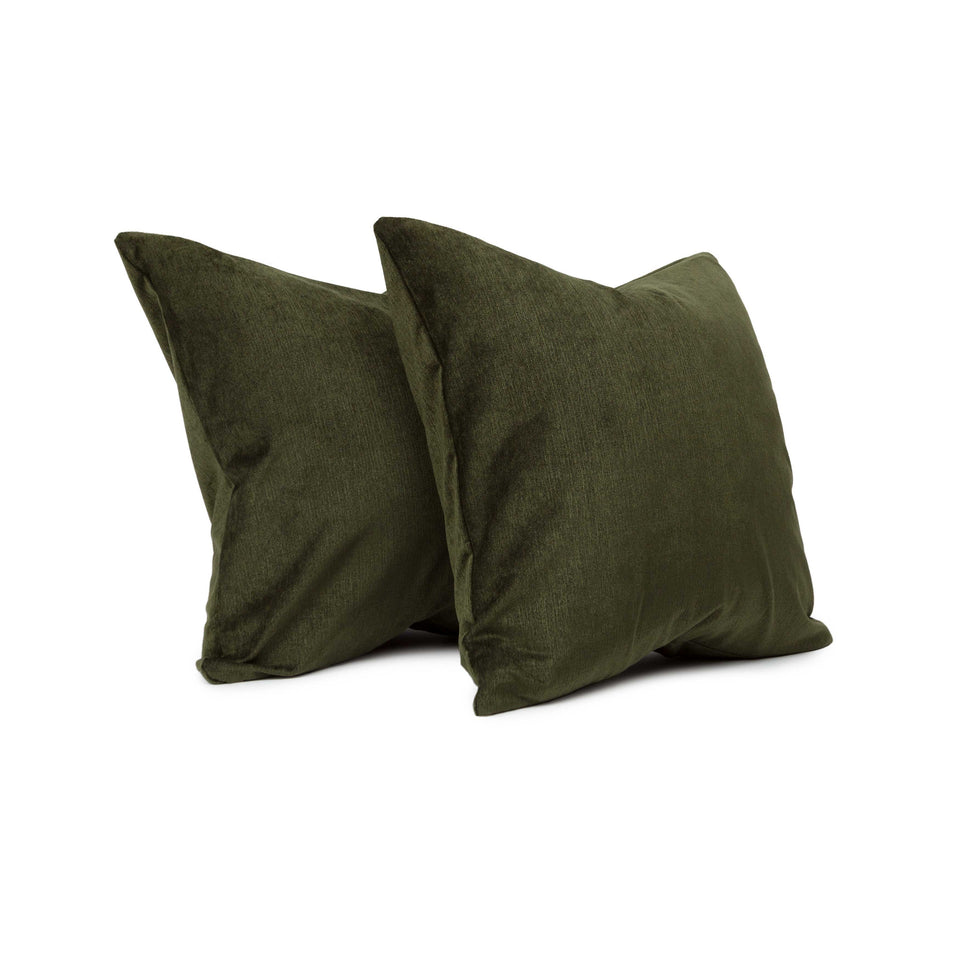 Deep Forest Mid-Century Accent Pillow Cover (pair)