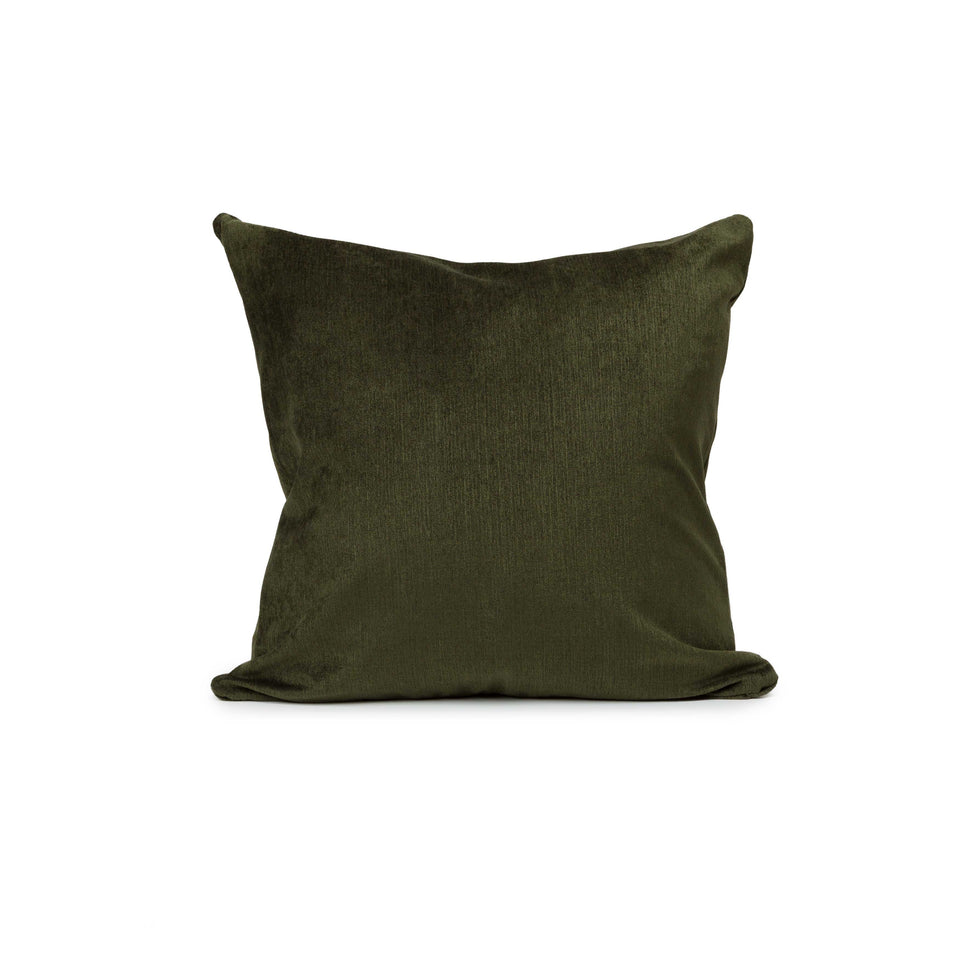 Deep Forest Mid-Century Accent + Lumbar Pillow Cover
