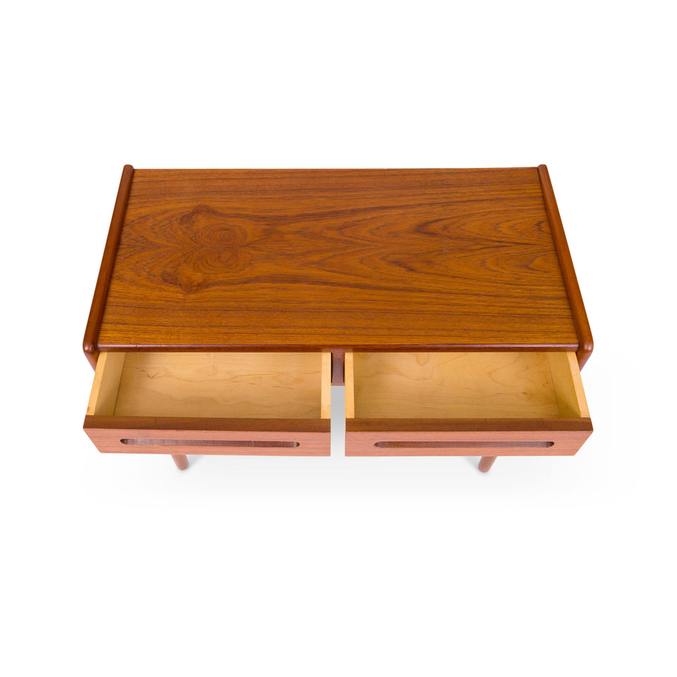 Vintage Danish Mid-Century Teak Nightstand