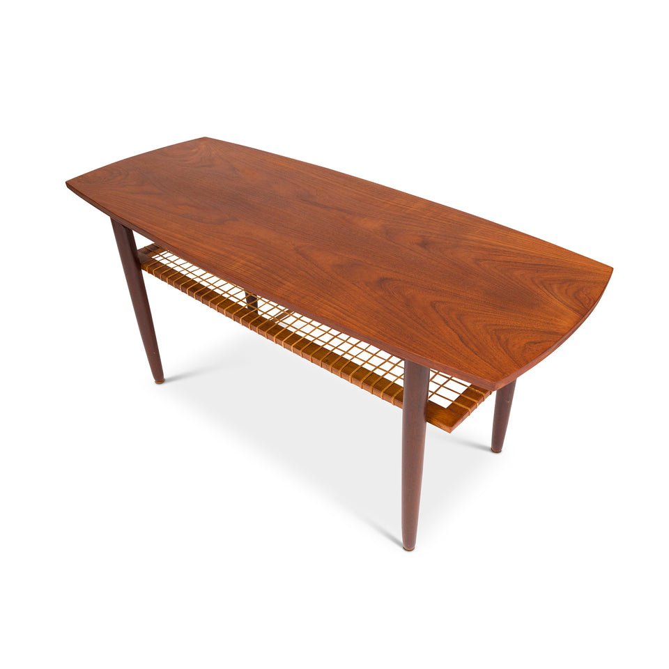Vintage Danish Mid-Century Teak Coffee Table 1960s