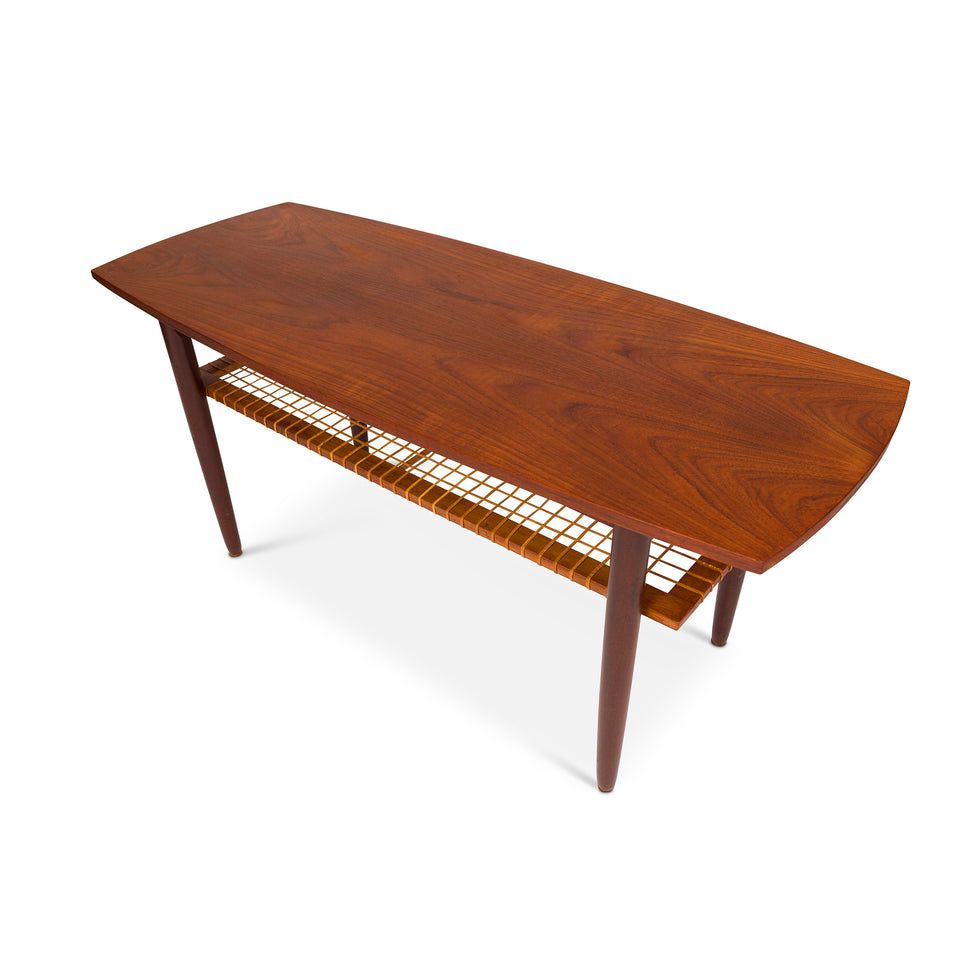 Vintage Danish Mid-Century Teak Coffee Table 1960s