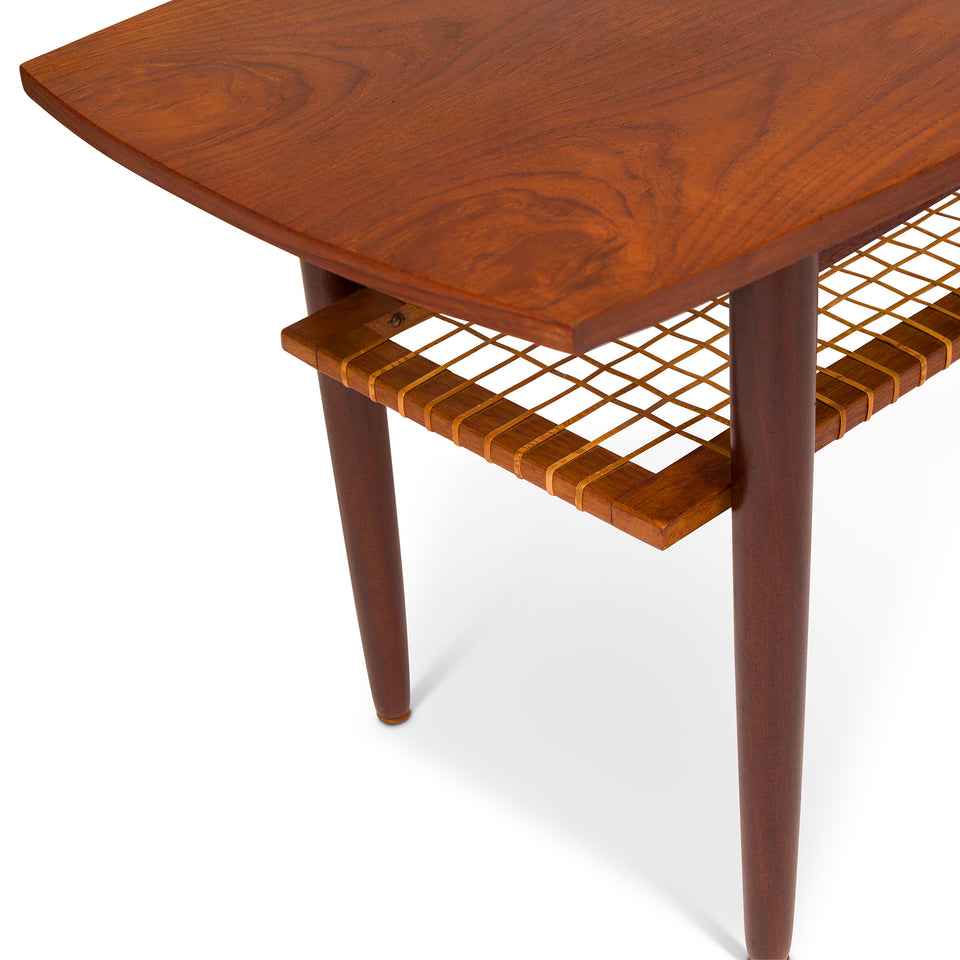 Vintage Danish Mid-Century Teak Coffee Table 1960s