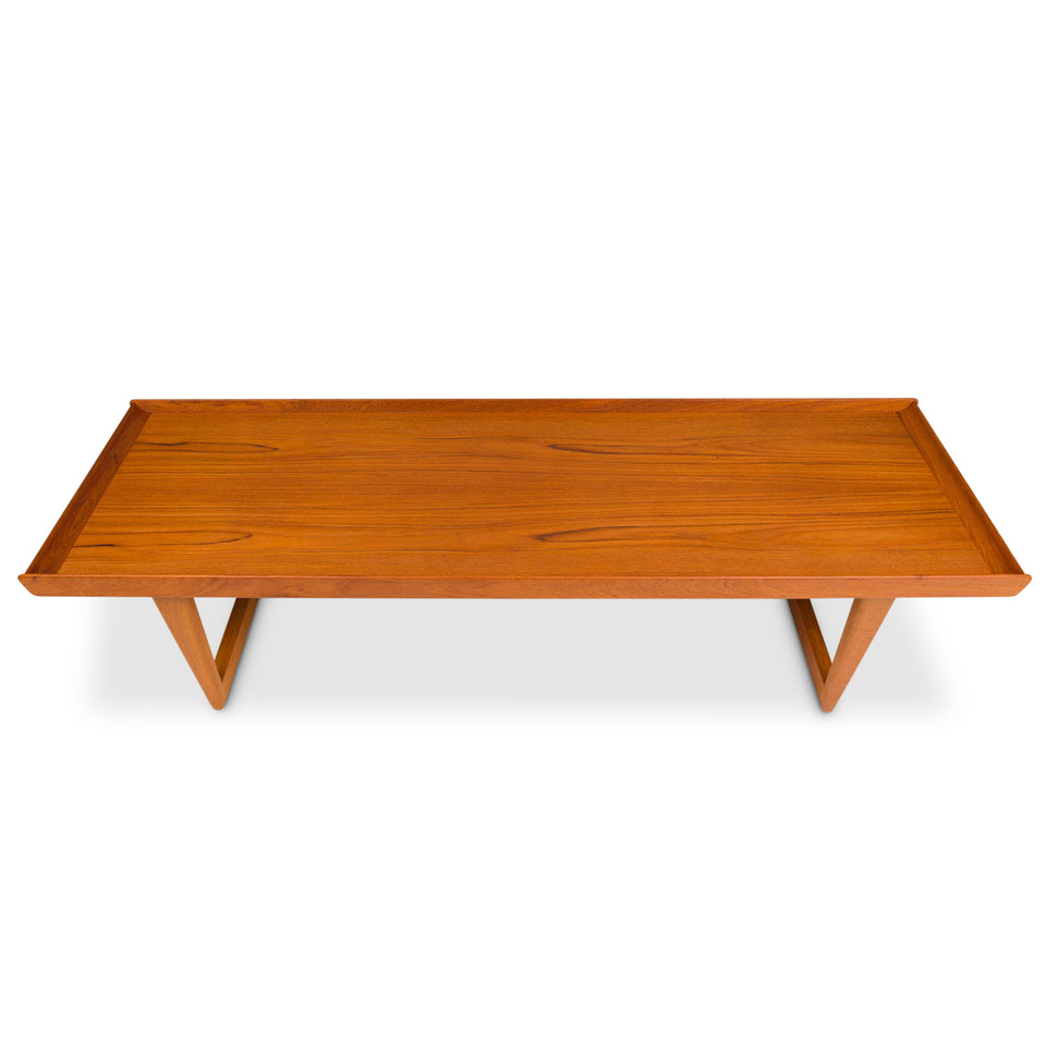 Vintage Danish Mid-Century Teak Coffee Table