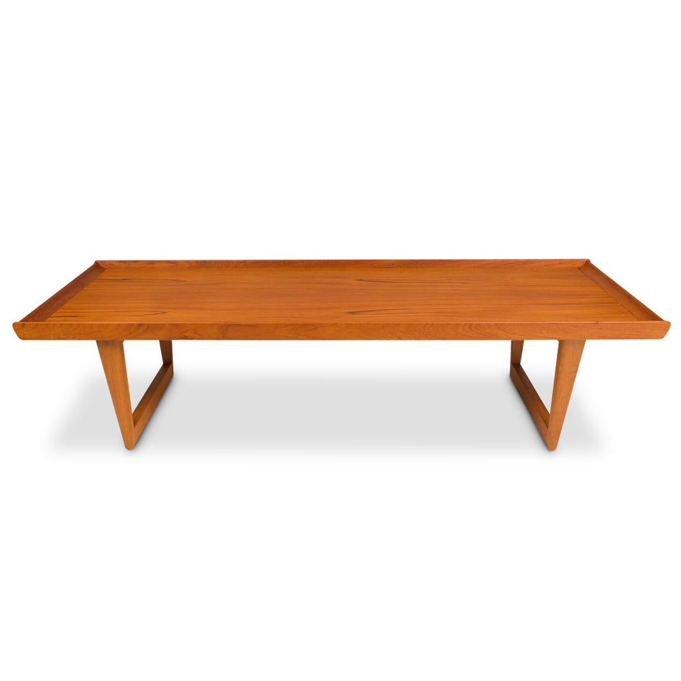 Vintage Danish Mid-Century Teak Coffee Table