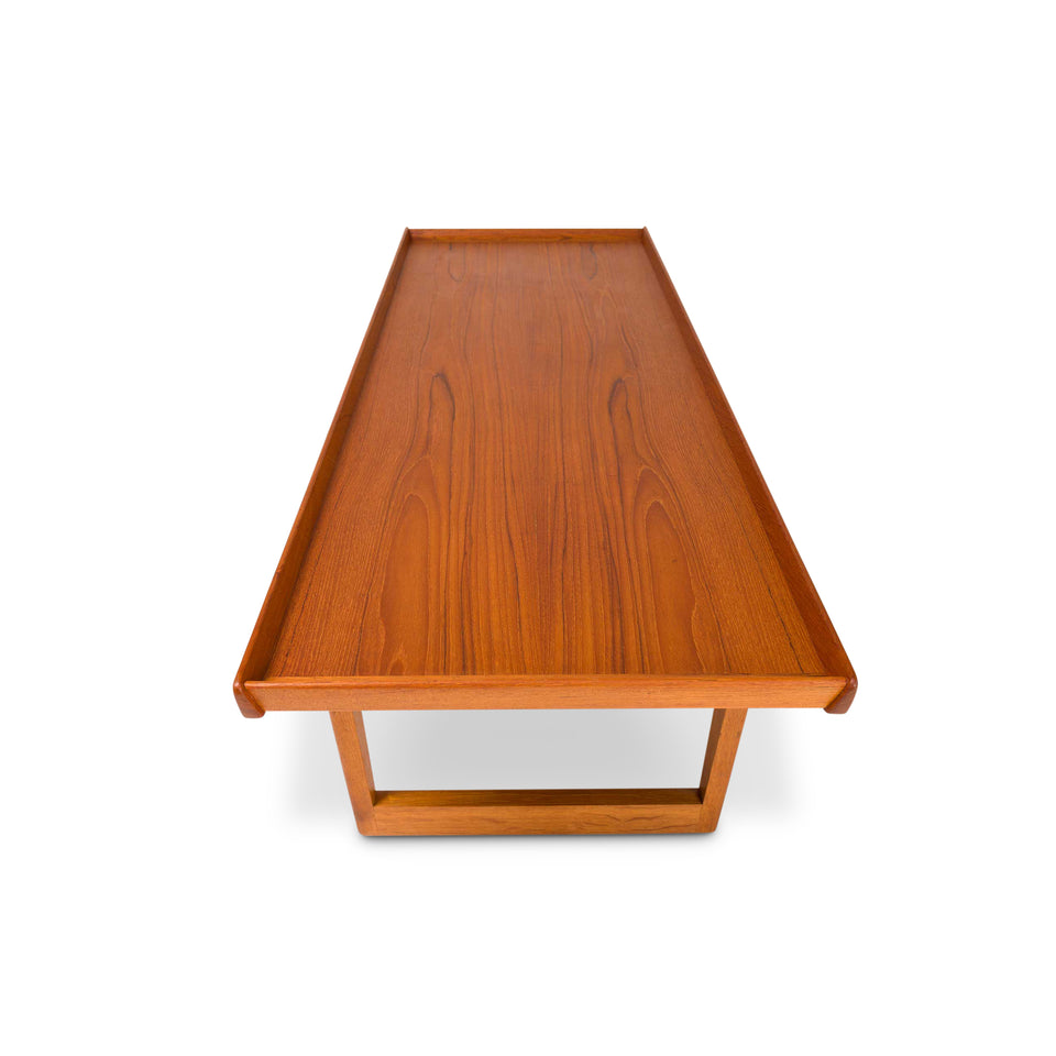 Vintage Danish Mid-Century Teak Coffee Table