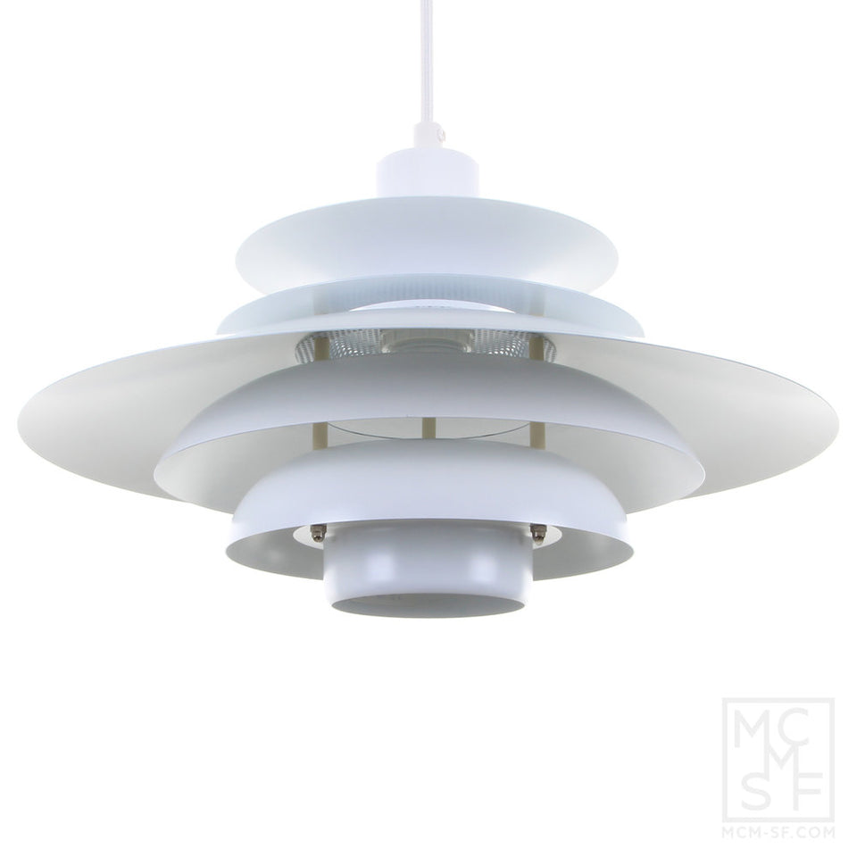 Vintage Danish Mid-Century VERONA, pendant light by JEKA, 1980s