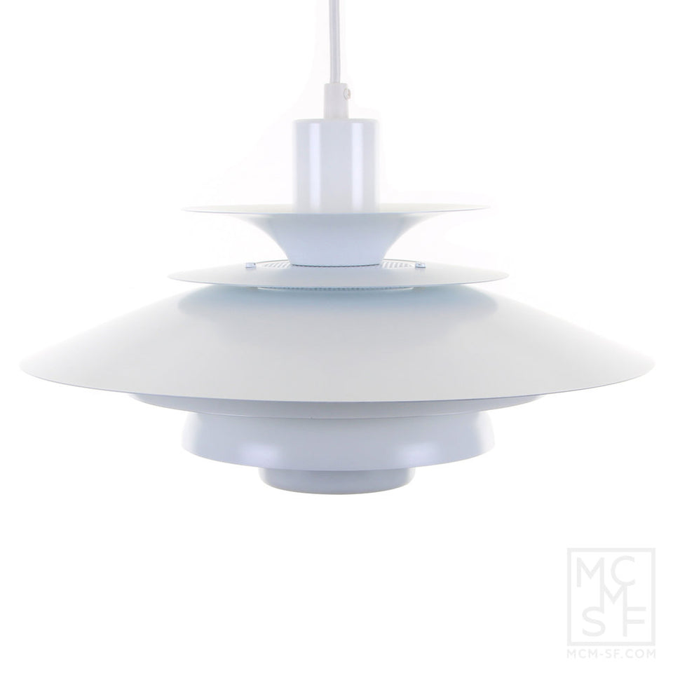 Vintage Danish Mid-Century VERONA, pendant light by JEKA, 1980s
