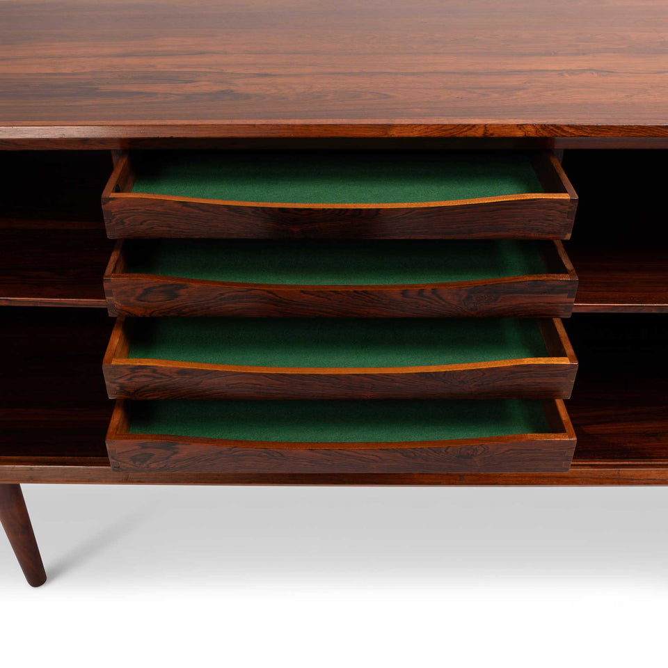 Svend Aage Larsen Brazilian Rosewood Sideboard by Faarup Møbelfabrik, Denmark, 1960s