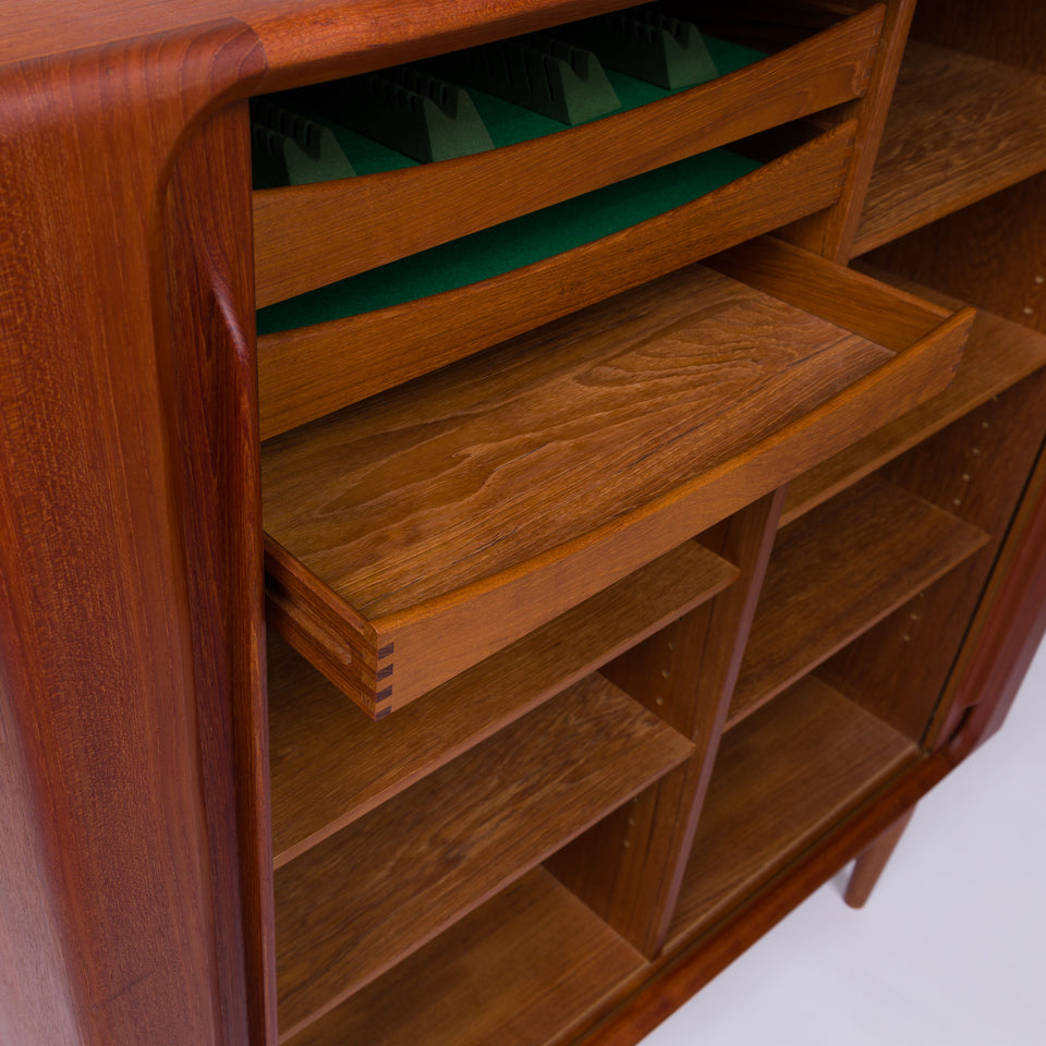 Vintage Danish Bernhard Pedersen & Søn High Sideboard in Teak