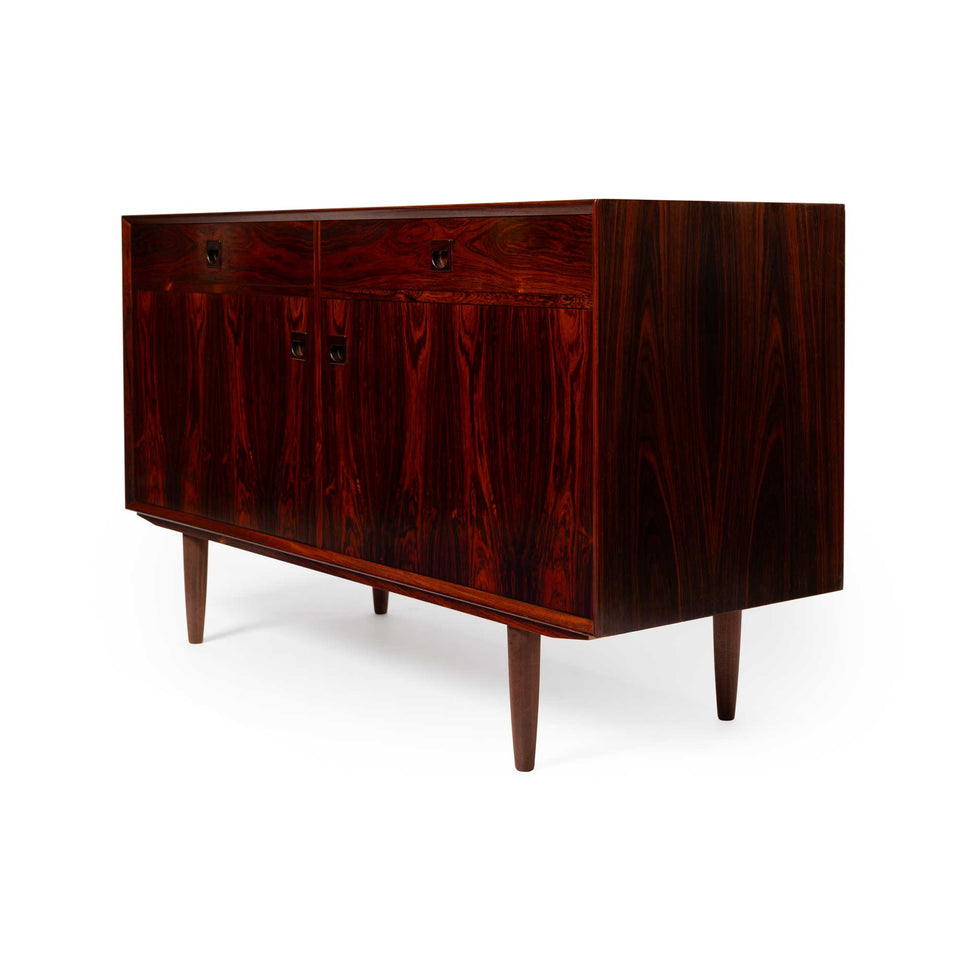 Vintage Brouer Møbelfabrik Rosewood Credenza Sideboard 1960s
