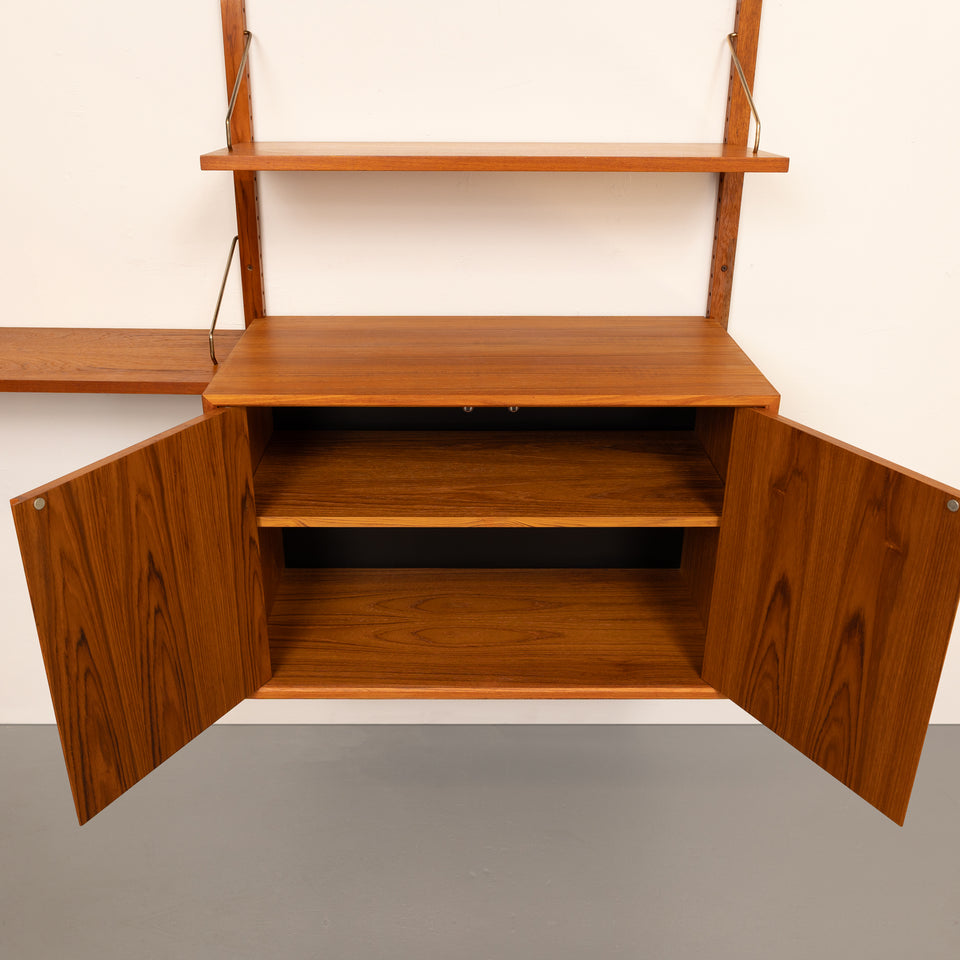 Vintage Danish Mid-Century Royal System by Poul Cadovius in Teak