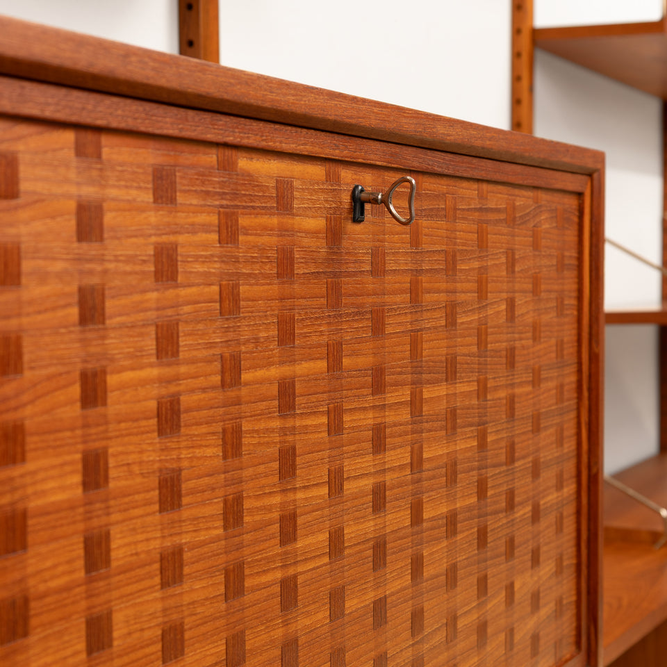 Vintage Danish Mid-Century Royal System by Poul Cadovius in Teak