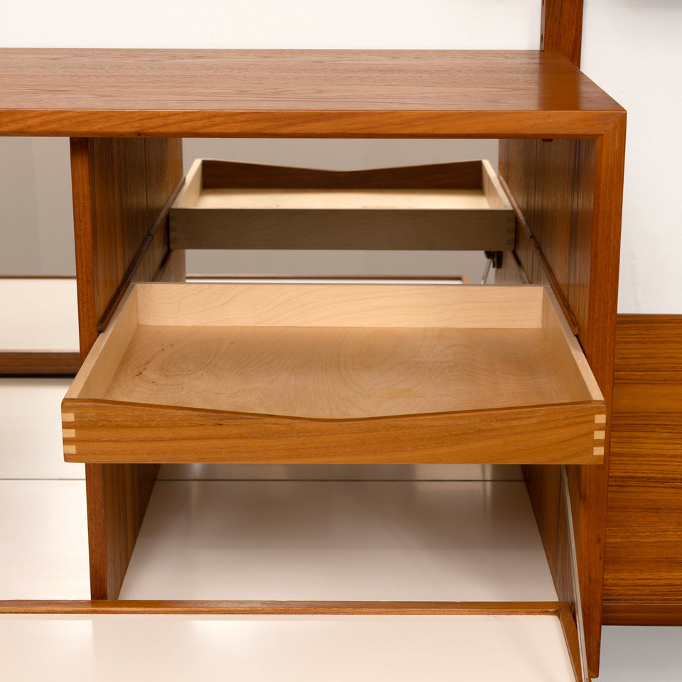 Vintage Danish Mid-Century Royal System by Poul Cadovius in Teak 1960
