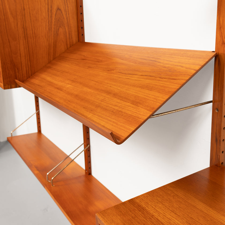 Vintage Danish Mid-Century Royal System by Poul Cadovius in Teak 1960