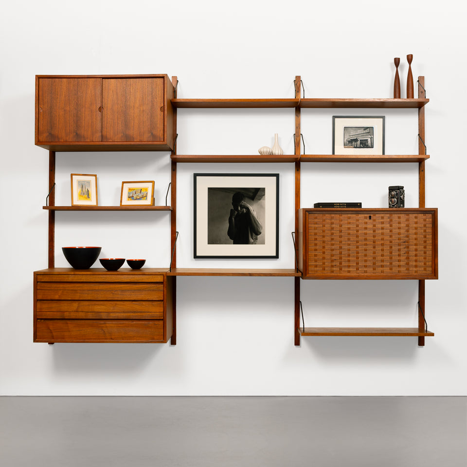 Vintage Danish Mid-Century Royal System by Poul Cadovius in Teak 1960