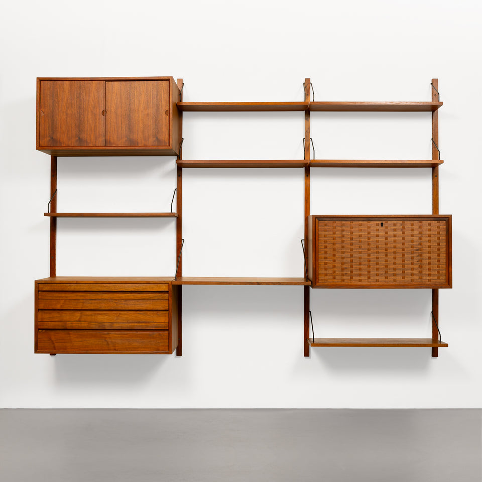 Vintage Danish Mid-Century Royal System by Poul Cadovius in Teak 1960