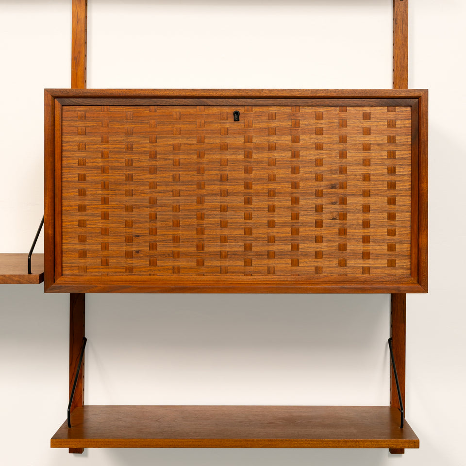 Vintage Danish Mid-Century Royal System by Poul Cadovius in Teak 1960
