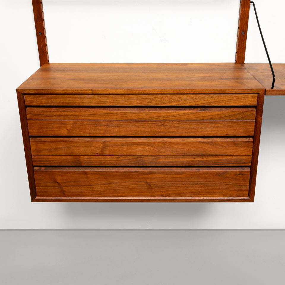 Vintage Danish Mid-Century Royal System by Poul Cadovius in Teak 1960
