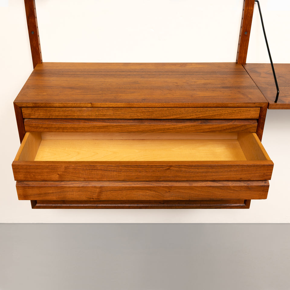 Vintage Danish Mid-Century Royal System by Poul Cadovius in Teak 1960