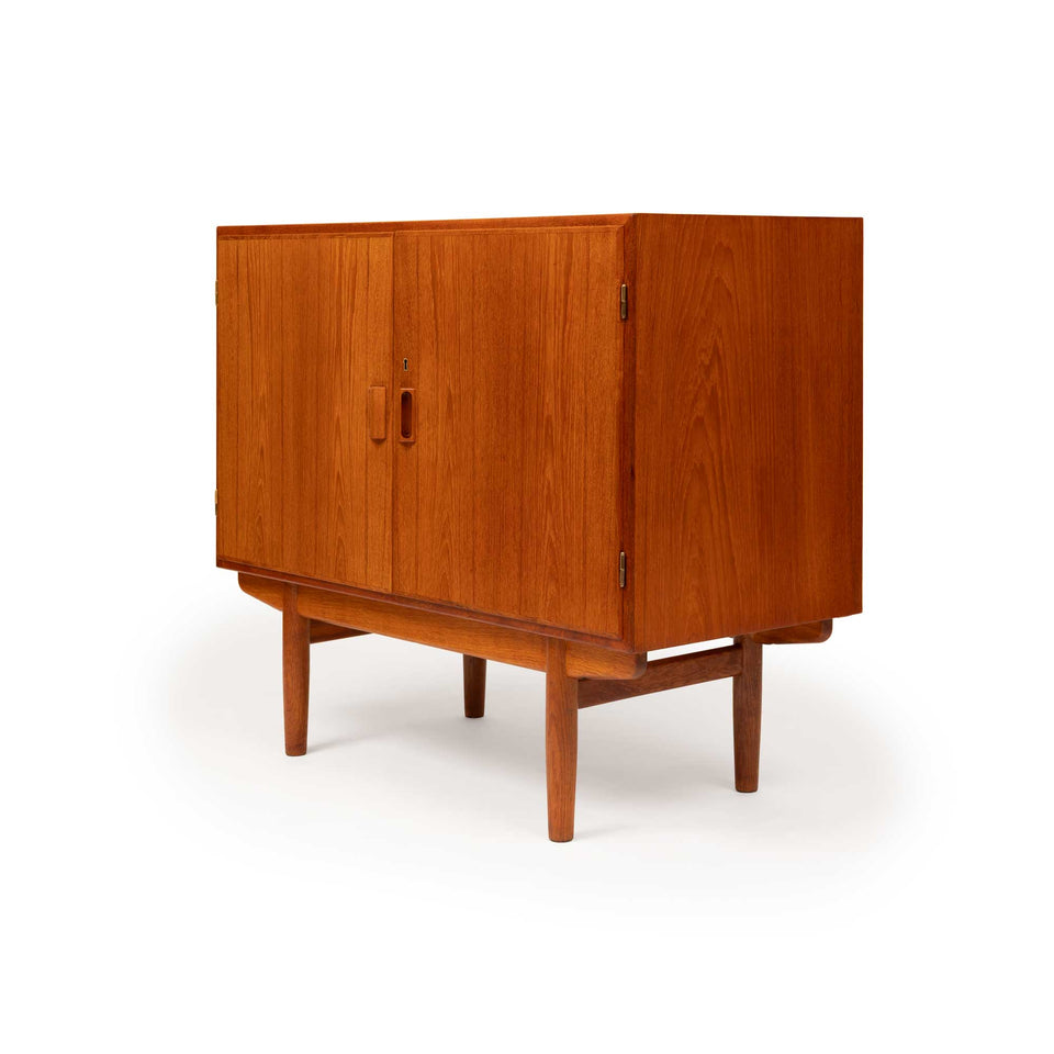 Vintage Danish Mid-Century Teak Two-Door Credenza
