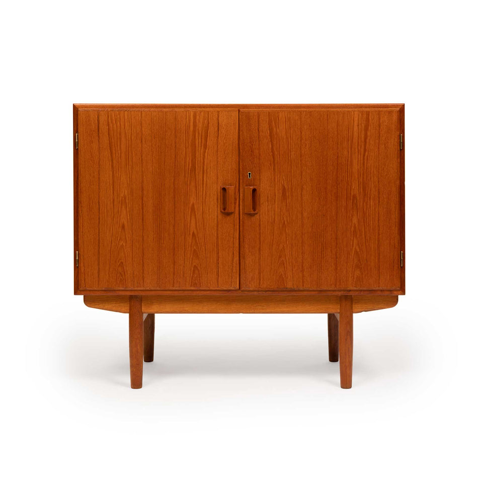 Vintage Danish Mid-Century Teak Two-Door Credenza