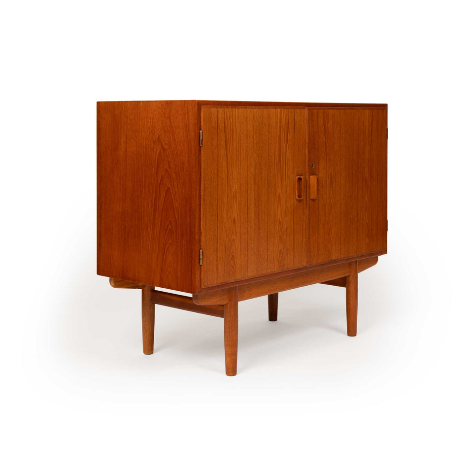 Vintage Danish Mid-Century Teak Two-Door Credenza