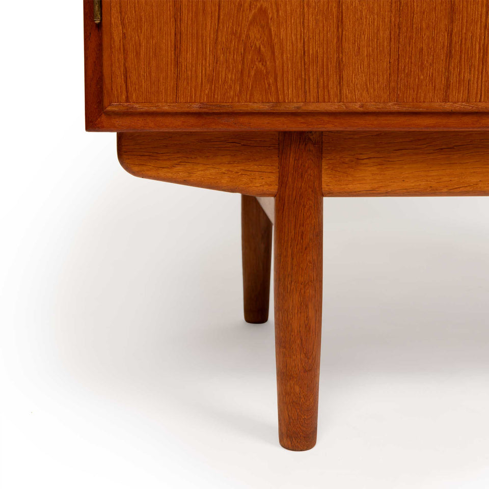 Vintage Danish Mid-Century Teak Two-Door Credenza