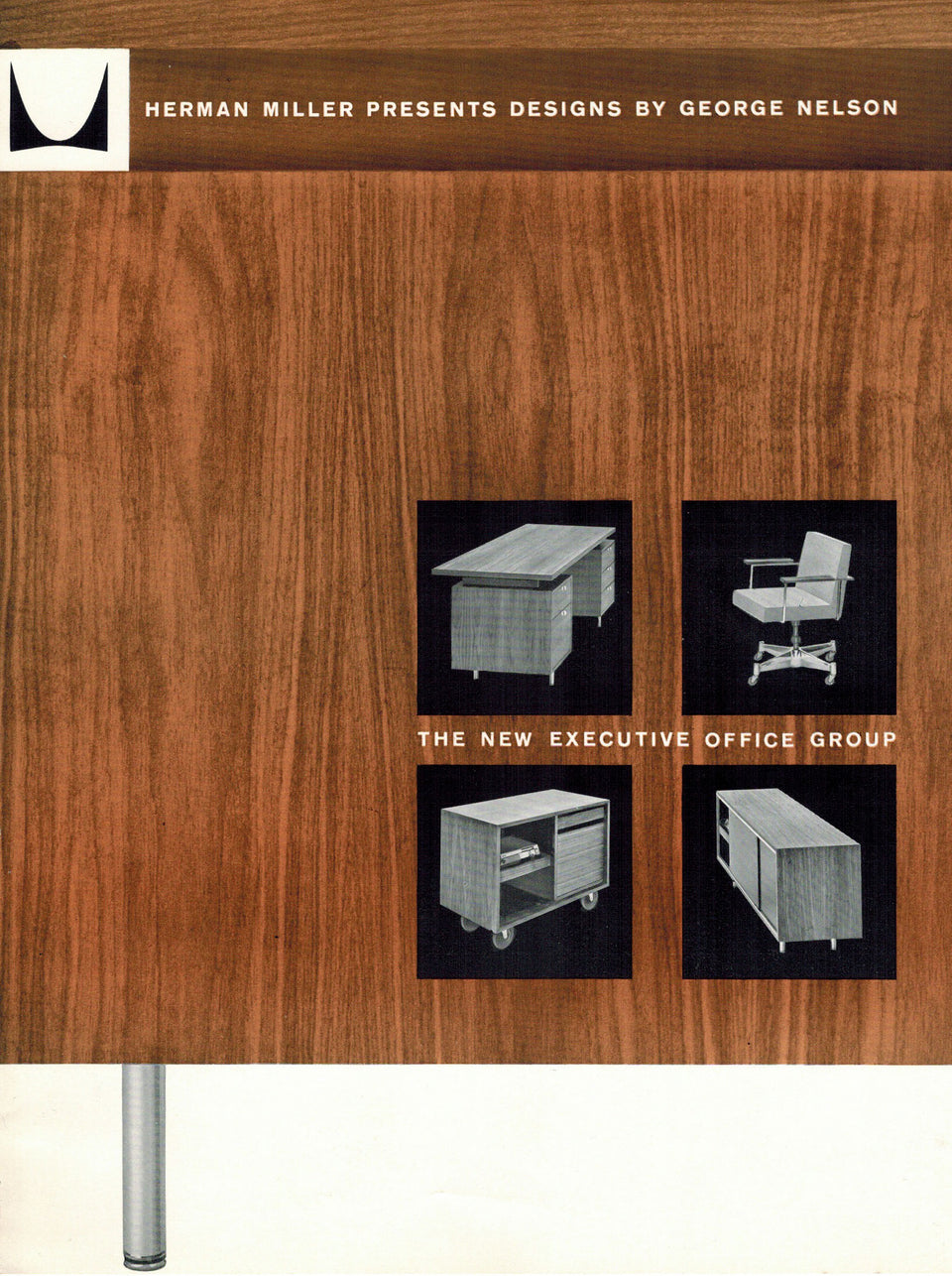 George Nelson 8000 Executive Series Credenza for Herman Miller in Walnut