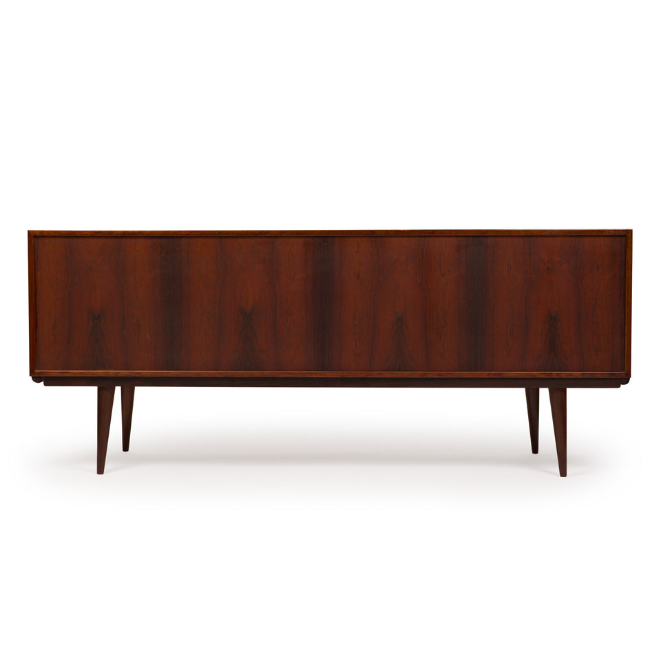 Vintage Danish Mid-Century Omann Jun Møbelfabrik Model 18 Rosewood Credenza 1960s
