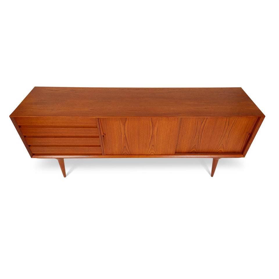 Vintage Danish Mid-Century Omann Jun Møbelfabrik Model 18 Credenza 1960s