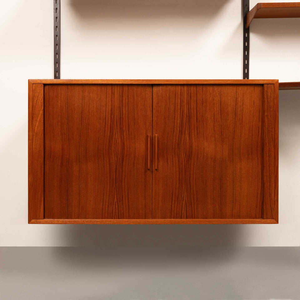 Vintage Kai Kristansen Teak Wall System w/Desk