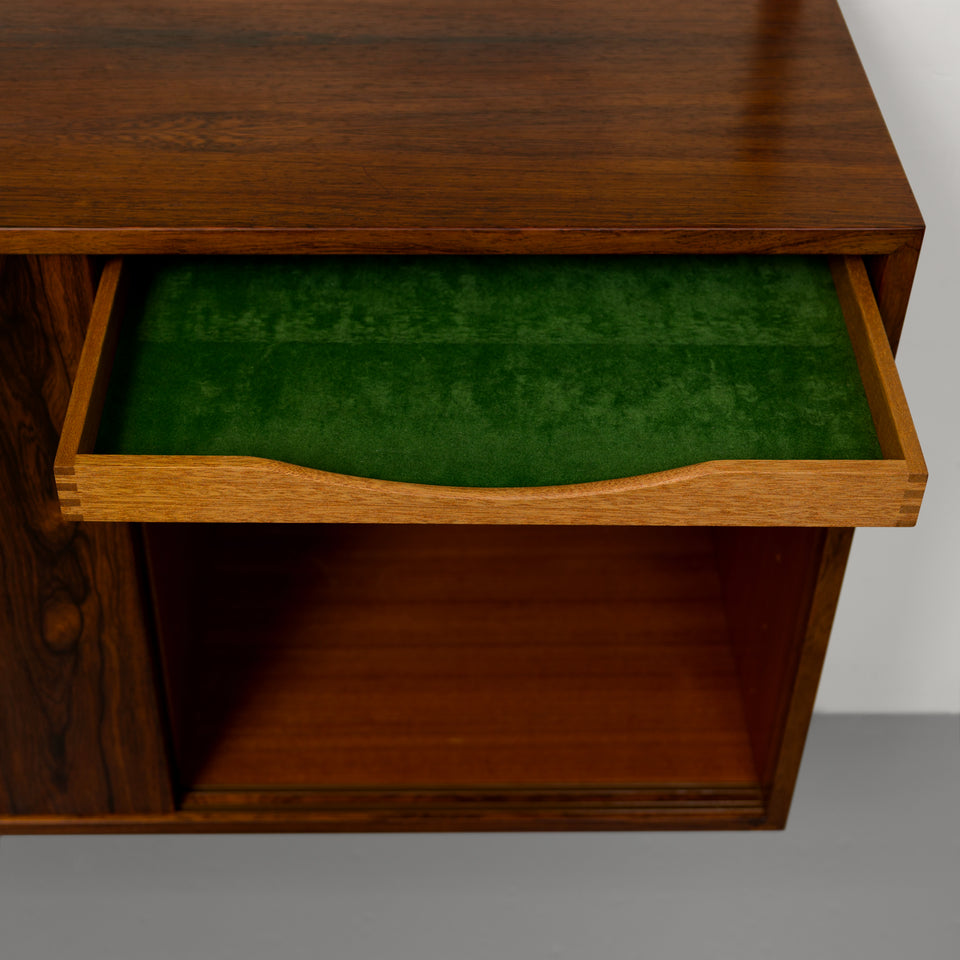 Vintage Kai Kristiansen's FM Reolsystem Shelving System in Rosewood 1960s