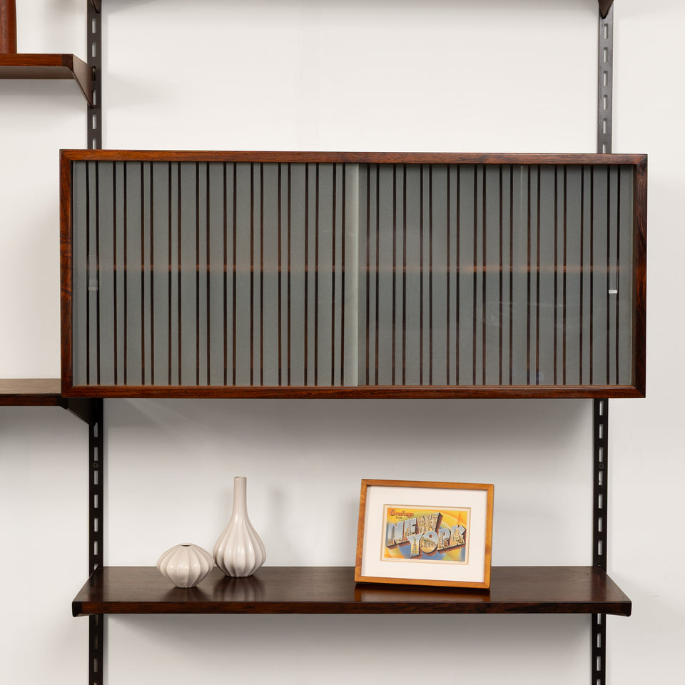 Vintage Kai Kristiansen's FM Reolsystem Shelving System in Rosewood 1960s