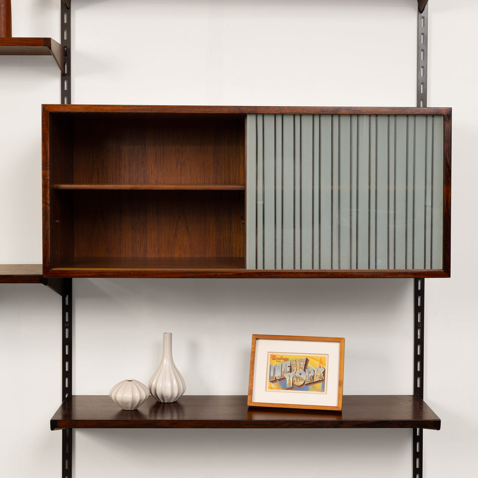 Vintage Kai Kristiansen's FM Reolsystem Shelving System in Rosewood 1960s