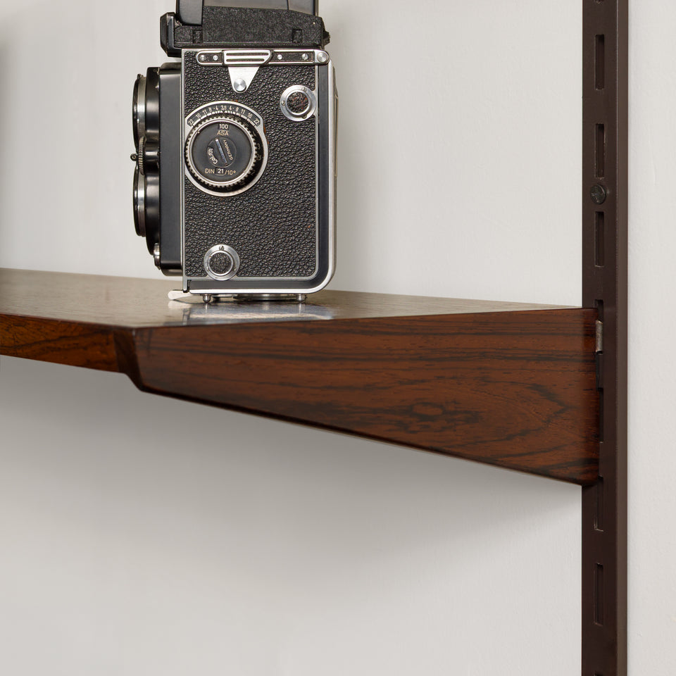Vintage Kai Kristiansen's FM Reolsystem Shelving System in Rosewood 1960s