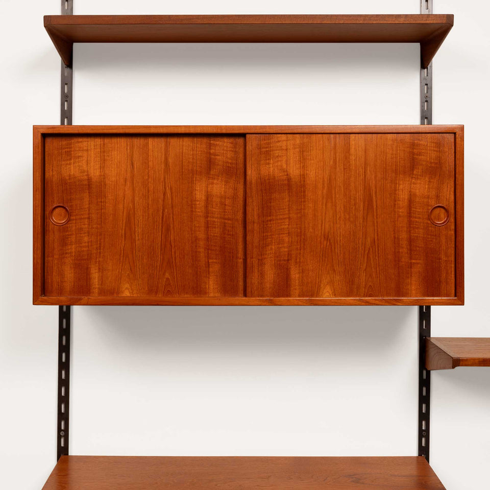 Kai Kristansen Teak Wall System Danish Mid-Century 1960s