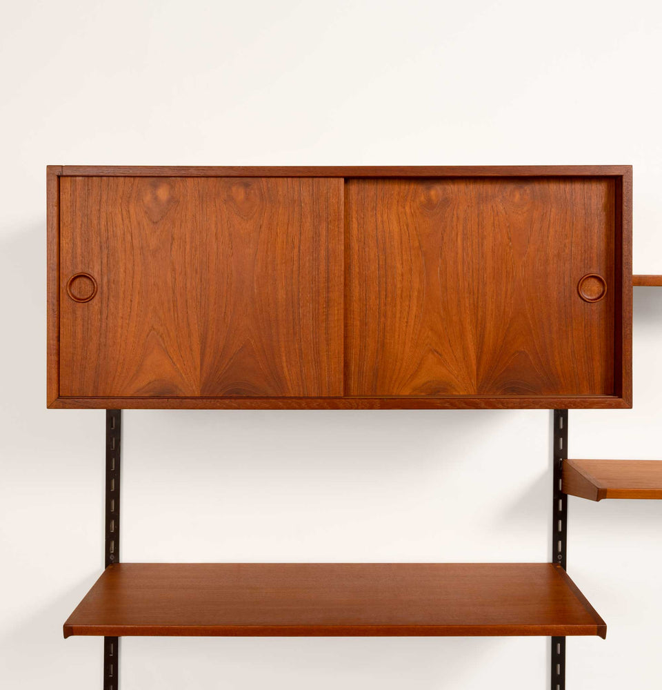 Kai Kristansen Teak Wall System Danish Mid-Century 1960s