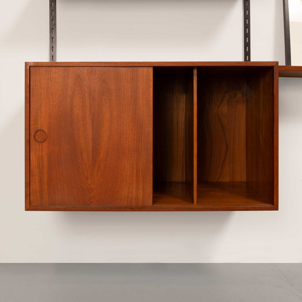 Kai Kristansen Teak Wall System Danish Mid-Century 1960s