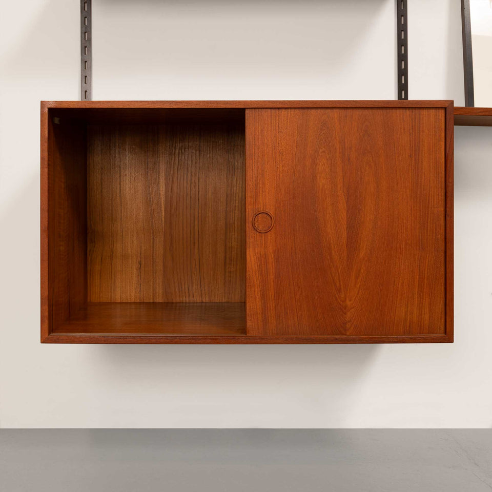 Kai Kristansen Teak Wall System Danish Mid-Century 1960s