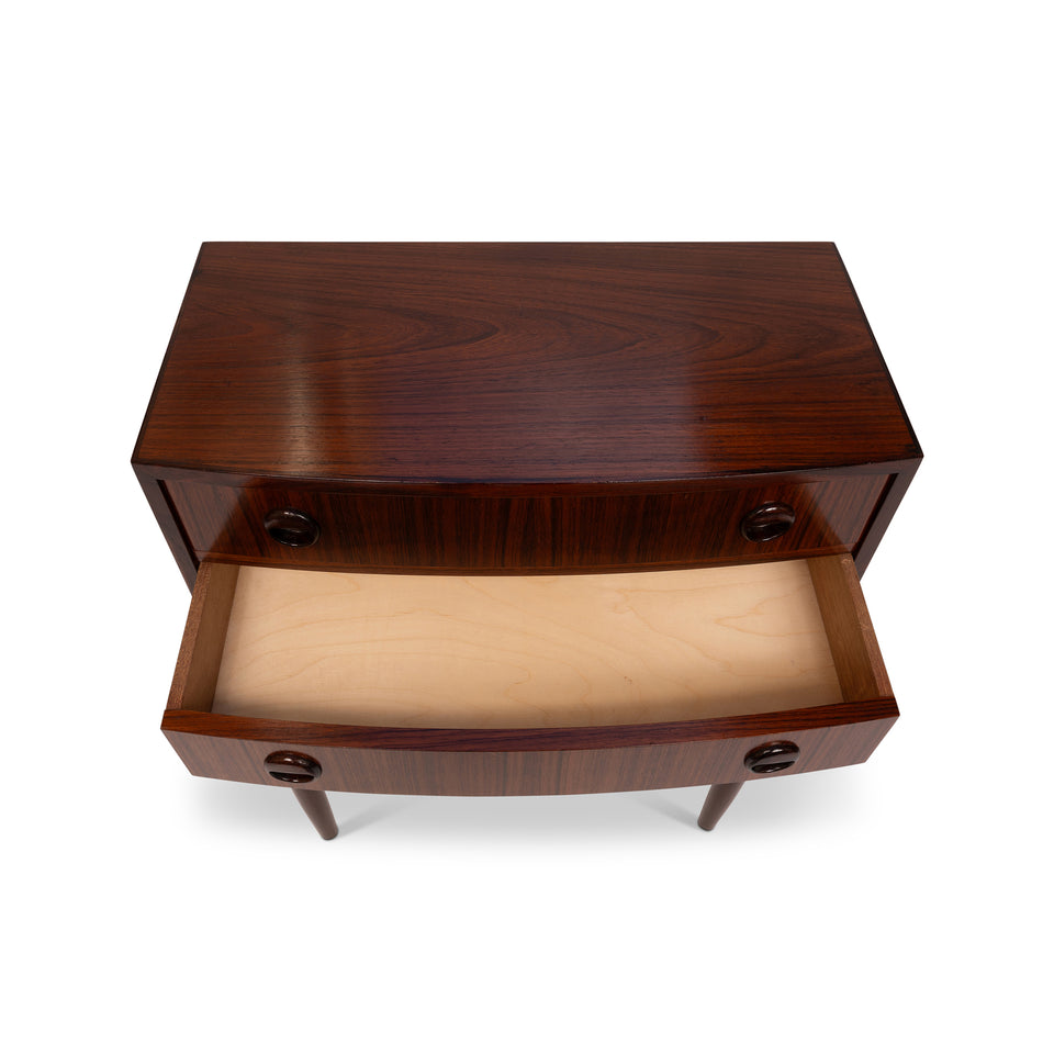 Vintage Danish Mid Century Rosewood 5 Drawer Chest 1960s Kai Kristiansen