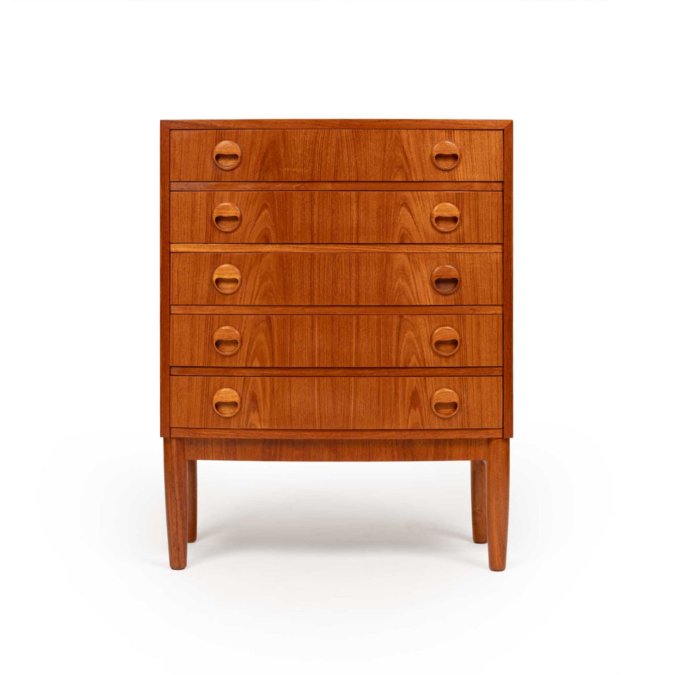 Vintage Kai Kristiansen Teak Entry Chest / Nightstand 1960s