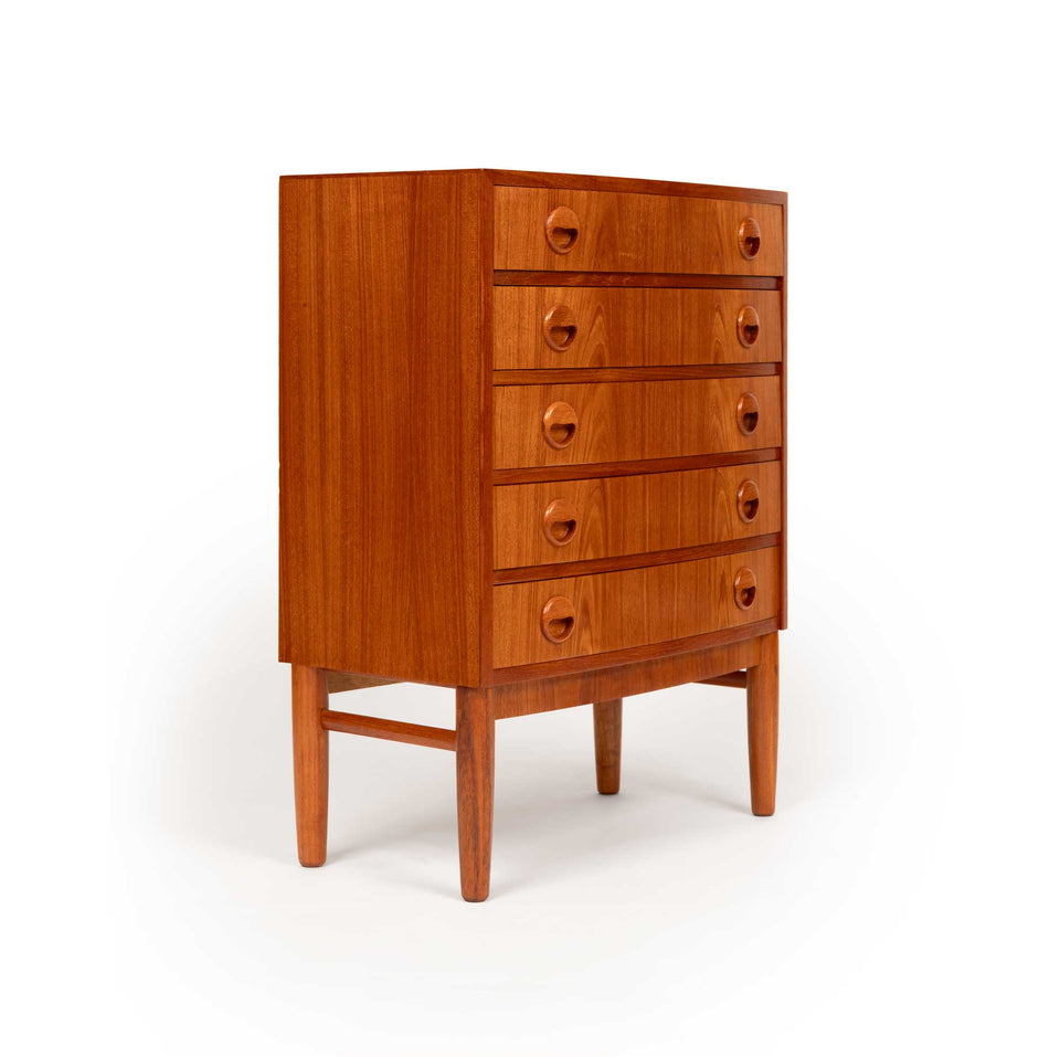 Vintage Kai Kristiansen Teak Entry Chest / Nightstand 1960s