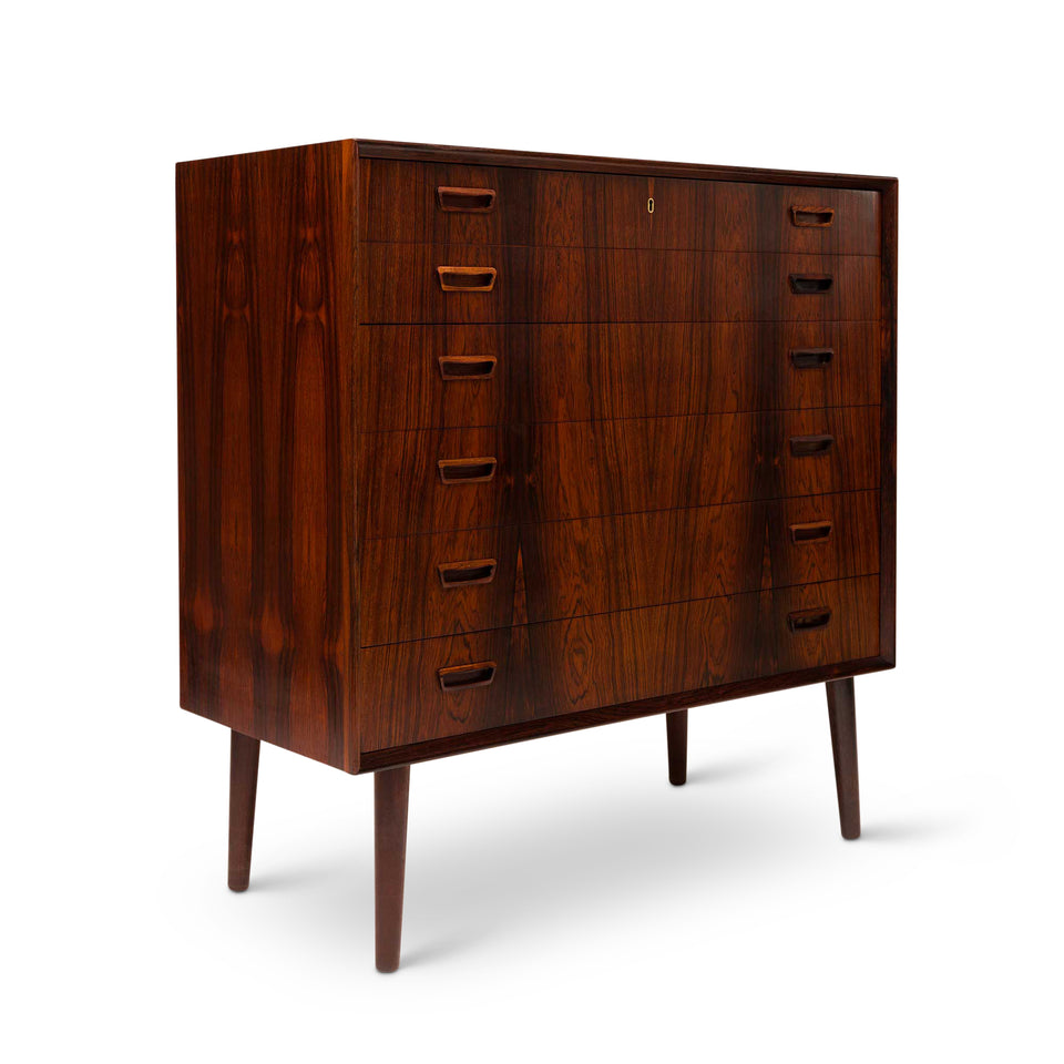 1960s Vintage Danish Mid-Century Rosewood Dresser